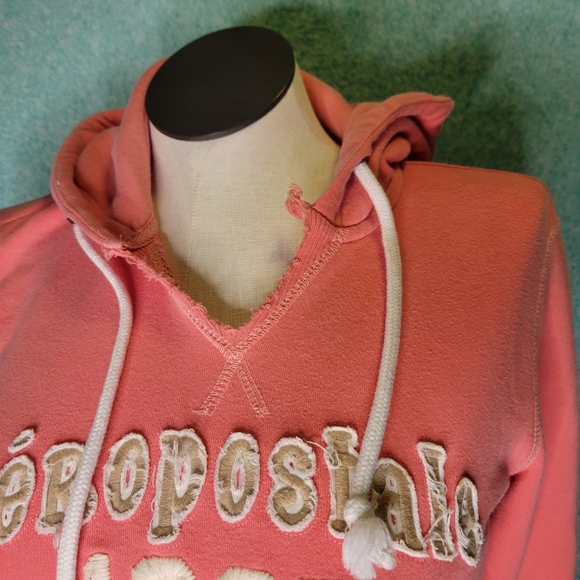 Aeropostale V Neck Sweatshirt Size Large - Picture 6 of 6